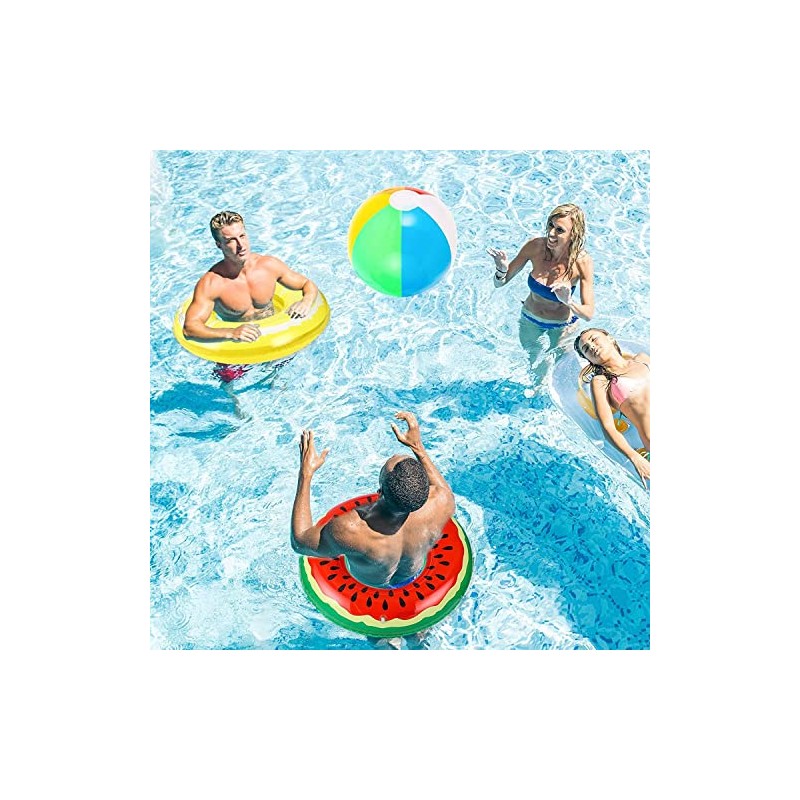 Jesir Fruta Piscina Flotadores, 3 Piezas de Inflables para Alberca