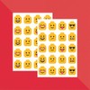 PAPERZIP - Building Block Head Emojis – 40 Stickers for