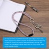 PATIKIL Bling Keychain Lanyards, Crystal Lanyard Strap Keys Strap Keychain