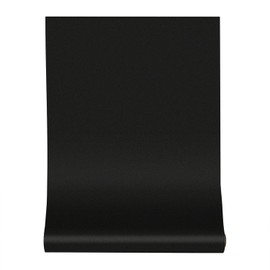 394''x23.6'' Black Wallpaper Contact Paper Black Peel and Stick Wallpaper Textured Matte Solid Color Self Adhesive Wall Paper Removable Renter Friendly for Cabinets Drawers Bedroom Kitchen
