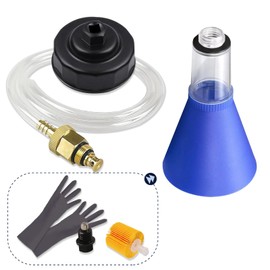 FLJDOUMAI Oil Change Kit with Magnetic Drain Plug & Oil Filter for Toyota/Lexus 2.0L-5.7L 64mm Filter Wrench, Drain Tool, Oil Funnel,Gloves