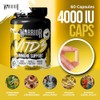 Warrior Vitamin D3 Tablets 4000 IU 60 Day High Strength
