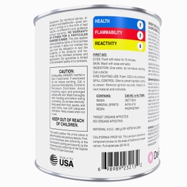 DayGlo Fluorescent Solvent-Based 215 Alkyd Brushing Enamel Paint, high visibility for interiors, arts and crafts, safety applications (Quart, Rocket Red, 215-13)