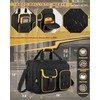 Marscamd Electrician Tool Bag with Laptop Sleeve, Tool Tote with