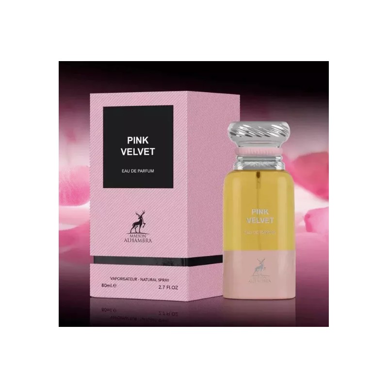 PINK VELVET by Maison Alhambra 2.7 oz EDP Women's Spray