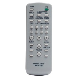 Unbranded RM-SC1 Replace Remote Control fit for Sony Mini Hi-Fi Stereo System MHC-GX450