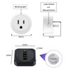 SRDKG 220v Remote Outlet Switch Wireless,Ac 120v Remote Plug in