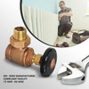 Midline Valve 6I934-5 Steam Radiator Valve; Air Vent Temperature Control;