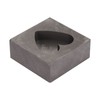 Graphite Mold Heart Shape Graphite Casting Ingot Mould for Gold