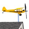 Wind Spinners - Patio Windmill Airplane Shaped | Rotating Metal