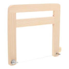 SEWACC Wooden Soap Cutter for Soap Making, Adjustable Soap Cutter, Wire Soap Cutter, Handmade Soap Loaf Cutter for Making Soap Cheese