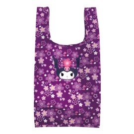 Nakajima Corporation 193612-24 Plush Eco Bag, Cherry Blossom Kimono, Chromi