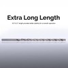 5pcs Extra Long Wood Drill Bit Set, High Speed Steel