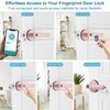 Gavdhe Fingerprint Door Lock Smart Fingerprint Door Knob with Keyless