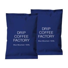 Drip Coffee Factory Blue Mountain 100% Coffee, Beans, 14.1 oz (400 g), 7.1 oz (200 g) x 2 Bags