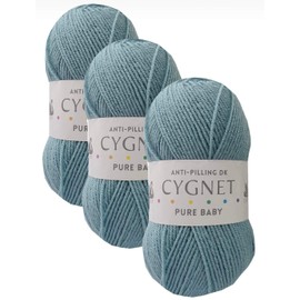 Baby Soft Luxury Double Knit Anti Pile Yarn Wool Multipack (Blue)