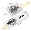 AIMALL Pocket Navigation Compass with Map Reading Magnifier, Base Plate,
