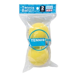Kaiser KW-240Y Soft Tennis Ball, 2P, Yellow, For Practice