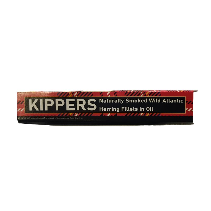 Baltic Gold Naturally Smoked Wild Atlantic Herring in Oil- 8.82
