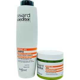 Helen Seward Nutrive 4/S Repair Shampoo 33.81 Oz and 4/M Olea Mask 16.9 Oz