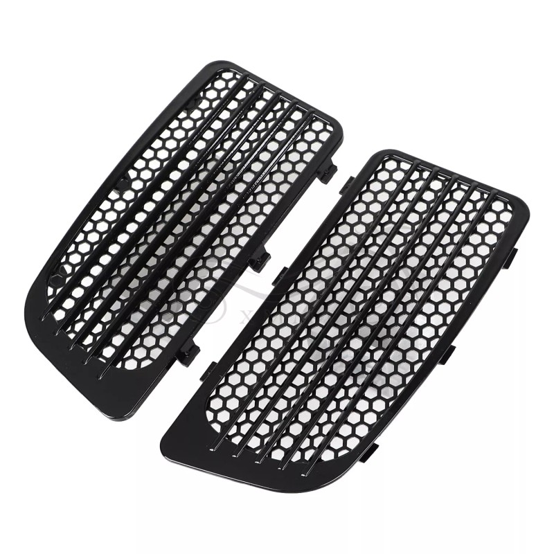 Unbranded Black Radiator Grill Lower Fairing Cover For Harley Touring