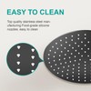 AULEEND All Metal Rain Shower Head - Heavy Duty Stainless
