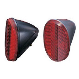 Captain Stag Y-4747 Offle Rear Reflector Mud Flap, Black