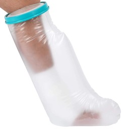 Cast Protection Waterproof Foot, Tbest Cast Shoe, H Protection Leg, Adult Cast Covers for Foot/Leg, Waterproof Leg Cast Cover, He Cast Protector Plaster Protection Bandage Protection for Bathroom and