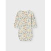 NAME IT Baby Girl Nbfkejsa LS Bodysuit, Jet Stream