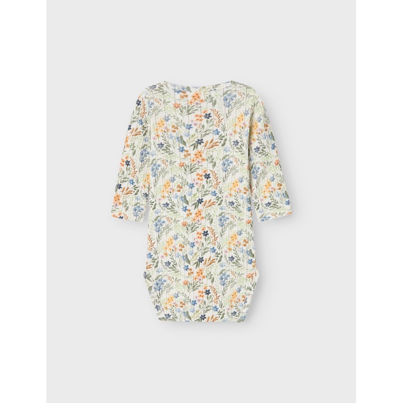 NAME IT Baby Girl Nbfkejsa LS Bodysuit, Jet Stream