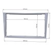 tomzz Audio 2439-138 Double DIN Radio Faceplate Compatible with Opel