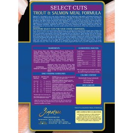 Zignature Select Cuts Trout & Salmon Formula Dry Dog Food 4lb