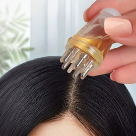 Scalp Massage Hair Tonic Applicator Hair Loss Ampoule Care Brush Hair Tonic Applicator 2ea
