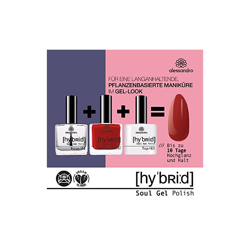 alessandro Hybrid Lacquer Classic Red - Classic Red - In