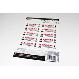 BIKE-label GPS Anti-Theft Sticker Pack of 10 Alarm for Car Vehicle X900274