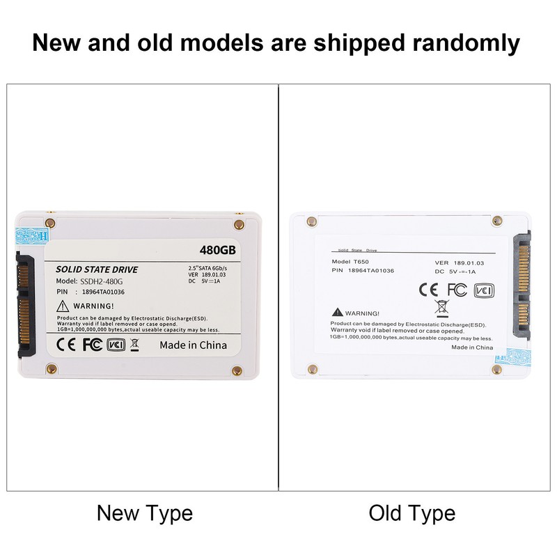 SSD Solid State Hard Disk Drive for Laptop Desktop Computer