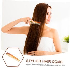 OHPHCALL Men's Hair Comb Double Sided Styling Barber Clipper Comb for Men Sparse Dense Tooth Hair Cutting Tool