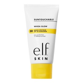 e.l.f. SKIN Suntouchable Whoa Glow SPF 30 – Sunscreen & Makeup Primer – Sunburst