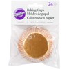 Wilton BAKECUPS GOLD FOIL 24CT, Standard (415-206)