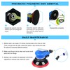 Air Random Orbital Sander 5-inch Dual Action Pneumatic Orbit Orbit