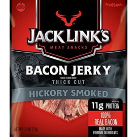 Jack Link's Hickory Smoked Bacon Jerky 2.5oz (4 bags)