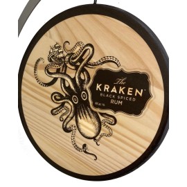 Kraken The Kraken Black Spiced Rum Double Sided Pub Sign