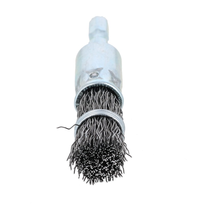 Takagi Earth Man Hexagonal Shaft Brush Wire Brush, Steel Wire,