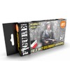 AK Acrylics 3Gen Figure Set AK11627 German Field Grey Uniforms