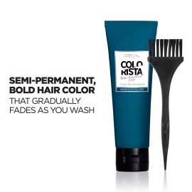 L’Oréal Paris L'Oreal Paris Colorista Semi-Permanent Hair Color for Brunette Hair, Midnight