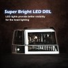 ANDPLAY LED DRL Headlights Assembly Left & Driver Side Compatible