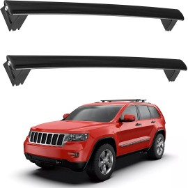MOSTPLUS 2PCS Roof Rack Crossbars Luggage For 2011-2020 Jeep Grand Cherokee w/ Side Rails