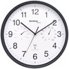 technoline WT8945 Radio-Controlled Wall Clock with Temperature Display and Humidity