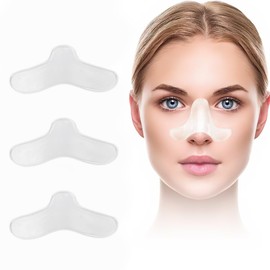 5 Pack Nasal Pads for CPAP Mask, CPAP Gel Nose Pads, Nose Protector for Mask, Nasal Gel Pads for CPAP Mask, Custom Design, Can Be Trimmed to Size Fit for Most Masks… (3 Pack)