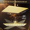 Rain Shower Head - Voolan 12 Inches Large Rainfall Shower